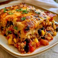 Black Bean Quinoa Casserole: Meal Prep