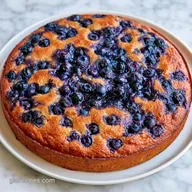 Blueberry Bottom Cake for 10 Servings