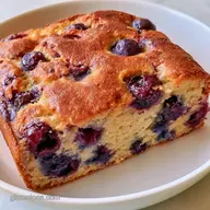 Healthy Blueberry Breakfast Cake