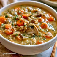 Cozy Autumn Wild Rice Soup in 65 Minutes