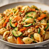 Easy Turkey Shell Pasta: One-Pot
