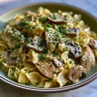 Easy Turkey Stroganoff Recipe for 4
