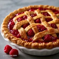 Fresh Raspberry Pie for 12 Servings