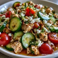 Greek Ground Turkey Bowl for 4 Servings