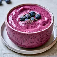 Healthy Blueberry Smoothie in 5 Minutes