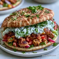Mediterranean Turkey Pita in 30 Minutes