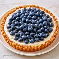 NoBake Blueberry Tart for 9 Servings