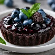 Oreo Blueberry Pie for 8 Slices