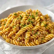 Quick Ground Turkey Pasta: One-Pot