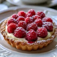 Raspberry Tart for 8 Servings