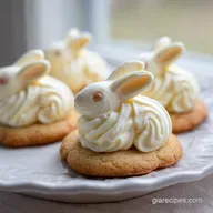 Soft Buttercream Bunny Cookies: Tender and Pillowy