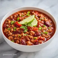 Thick Hearty Turkey Chili
