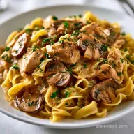 Turkey Mushroom Stroganoff in 30 Minutes