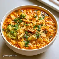 Turkey Tortilla Soup for 6 Servings