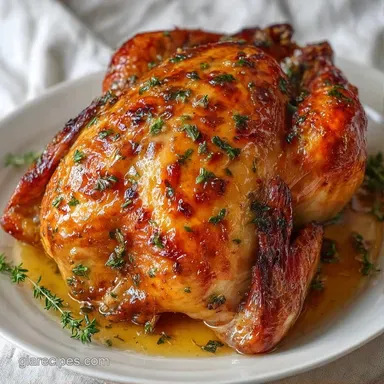 Turkey: Crispy and Golden Roasted Recipe Card