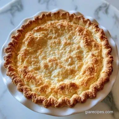 Classic Crisco Pie Crust: Flaky Recipe Card