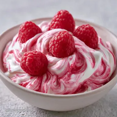 Raspberry Fool for 6 Servings Recipe Card