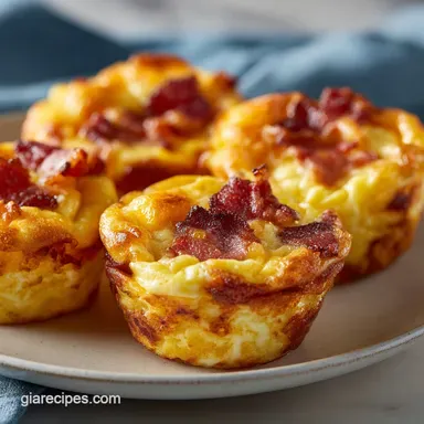 Cottage Cheese Egg Bites: Meal Prep Recipe Card