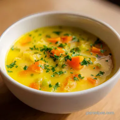 Creamy Greek Lemon Chicken Soup: Silky