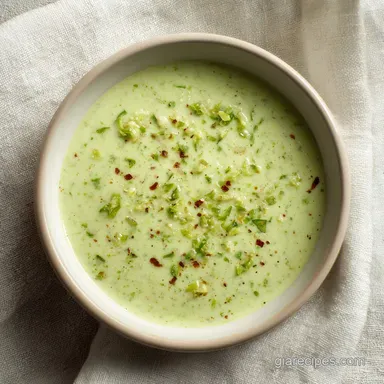 Creamy Jalapeno Sauce in 5 Minutes Recipe Card