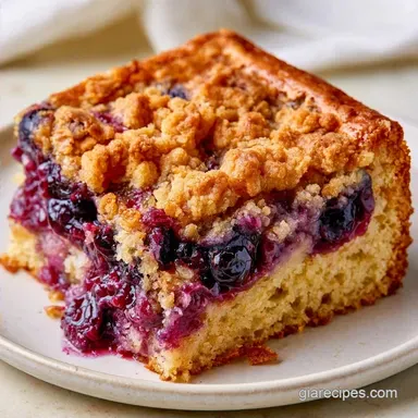 Easy Blueberry Dump Cake in 50 Minutes