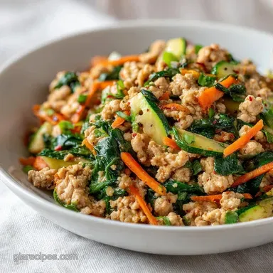 Fast Ground Turkey Meal in 20 Minutes Recipe Card