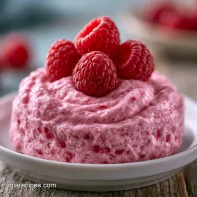 Raspberry Mousse for 4 Servings