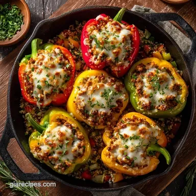 Ground Turkey Stuffed Pepper Recipes for Easy Dinners