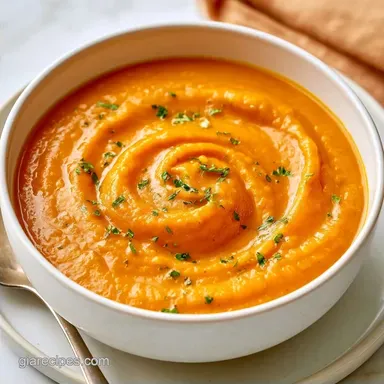 Healthy Butternut Squash Soup in 35 Min