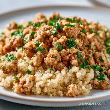 Mediterranean Turkey Dinner: One-Pan Recipe Card