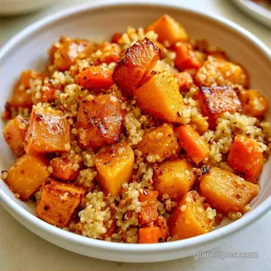 Quinoa Skillet with Butternut Squash