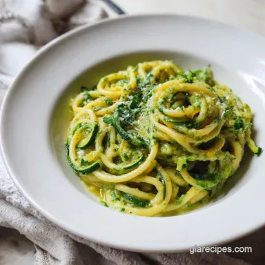 Italian Zucchini Sauce in 35 Minutes for 4 Servings