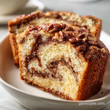 Simple Mini Pumpkin Bread with Cinnamon for 4 Servings