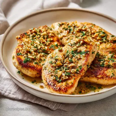 Garlic and Herb Chicken in 30 Minutes Recipe Card
