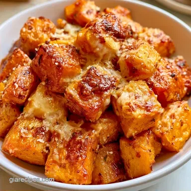 Parmesan Butternut Squash in 40 Minutes