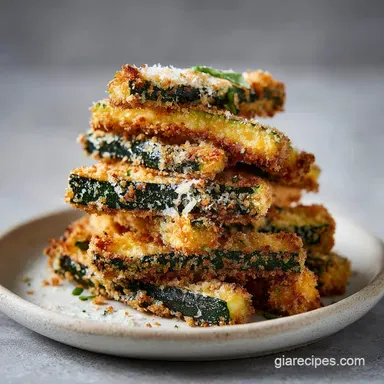 Parmesan Zucchini Fries in 30 Minutes: Shattering-Crisp Recipe Card