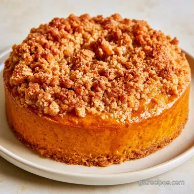 Pumpkin Dump Cake for 12 Portions Recipe Card
