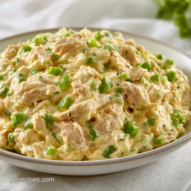 Quick Low Carb Chicken Salad: Creamy Recipe Card