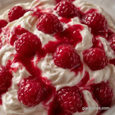 Raspberry Eton Mess in 15 Minutes Recipe Card