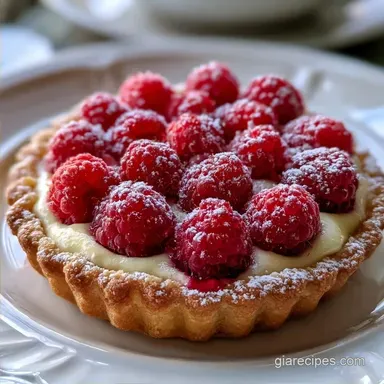 Raspberry Tart for 8 Servings