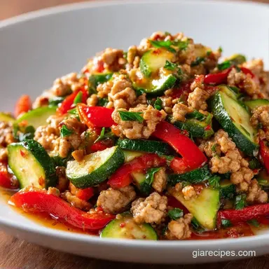 Simple Turkey Skillet Dinner in 25 Min Recipe Card