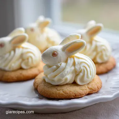 Soft Buttercream Bunny Cookies: Tender