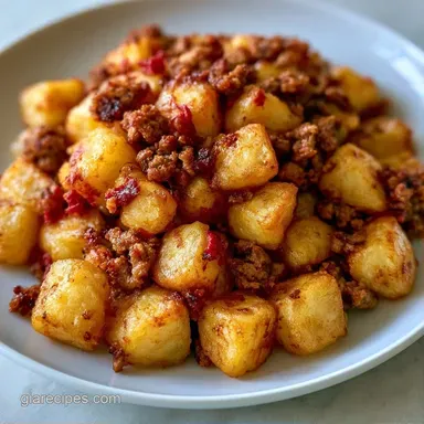 Spiced Turkey and Potatoes for 4 Servings Recipe Card