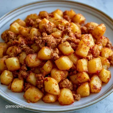 Spiced Turkey and Potatoes for 4 Servings