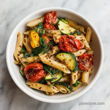 Best Weeknight Tomato Zucchini Pasta Ready in 30 Minutes Recipe Card