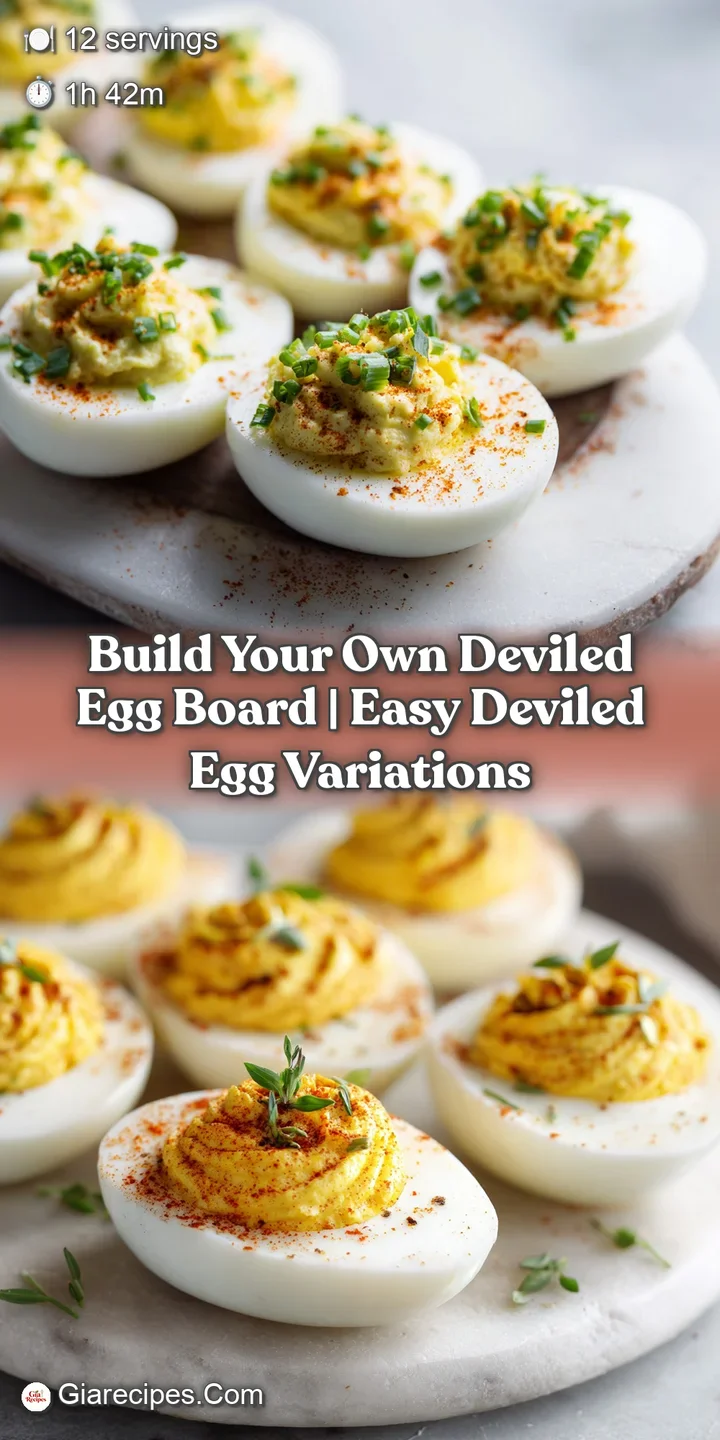 A close-up of a creamy, pale yellow deviled egg yolk mixture, sprinkled with smoky paprika and fresh green chives.