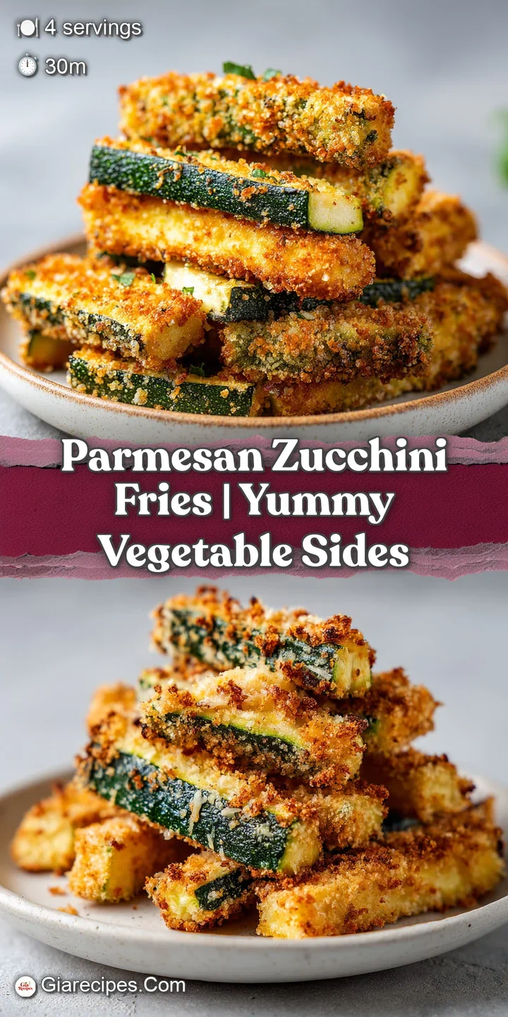 Extreme close-up of a crunchy, parmesan-crusted zucchini fry showing a tender green center and golden textured coating.