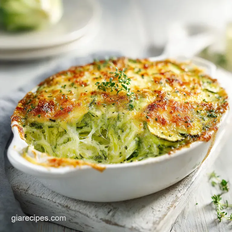 Simple Baked Zucchini and Cheese: Crispy and Cheesy