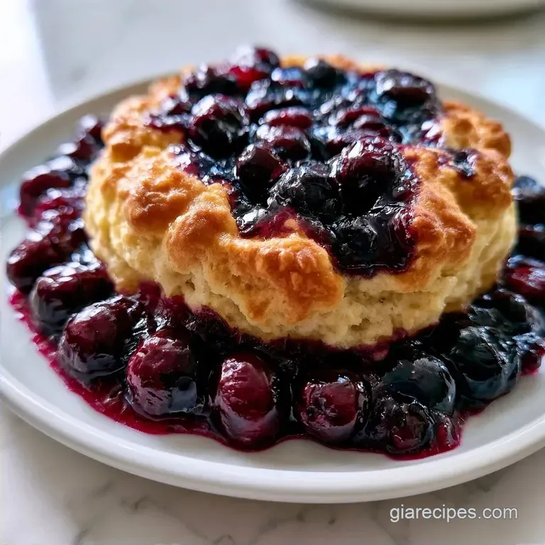 Failure-Proof Blueberry Cobbler Recipe