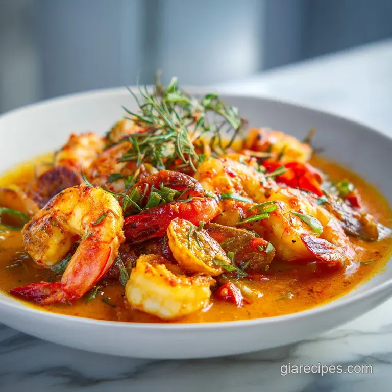 Louisiana Seafood Boil Sauce: Rich and Garlic Heavy